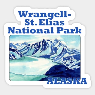 Wrangell-St. Elias National Park, Alaska Sticker